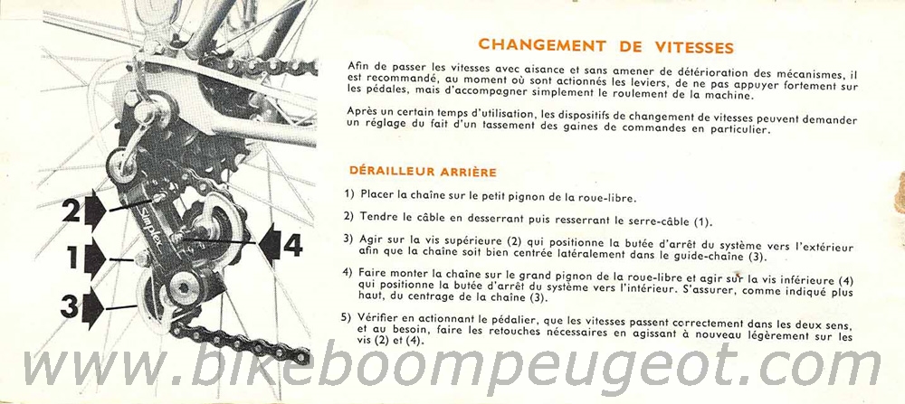 Peugeot 1974 Owner's Manual